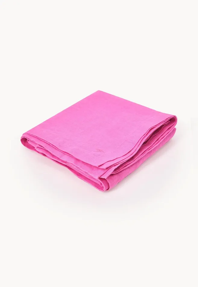 FYNCHHATTON Sandibe Napkins Set Of 4 Hot Pinkdove Blueblue Stripedelephant Graysage Living Kitchen Accessories