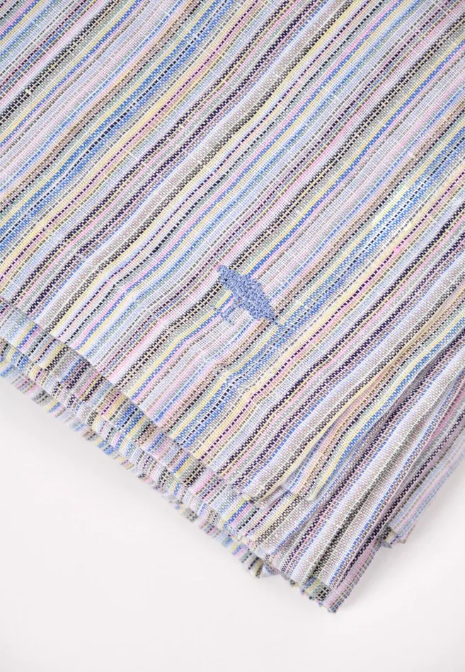 FYNCHHATTON Sandibe Napkins Set Of 4 Hot Pinkdove Blueblue Stripedelephant Graysage Living Kitchen Accessories