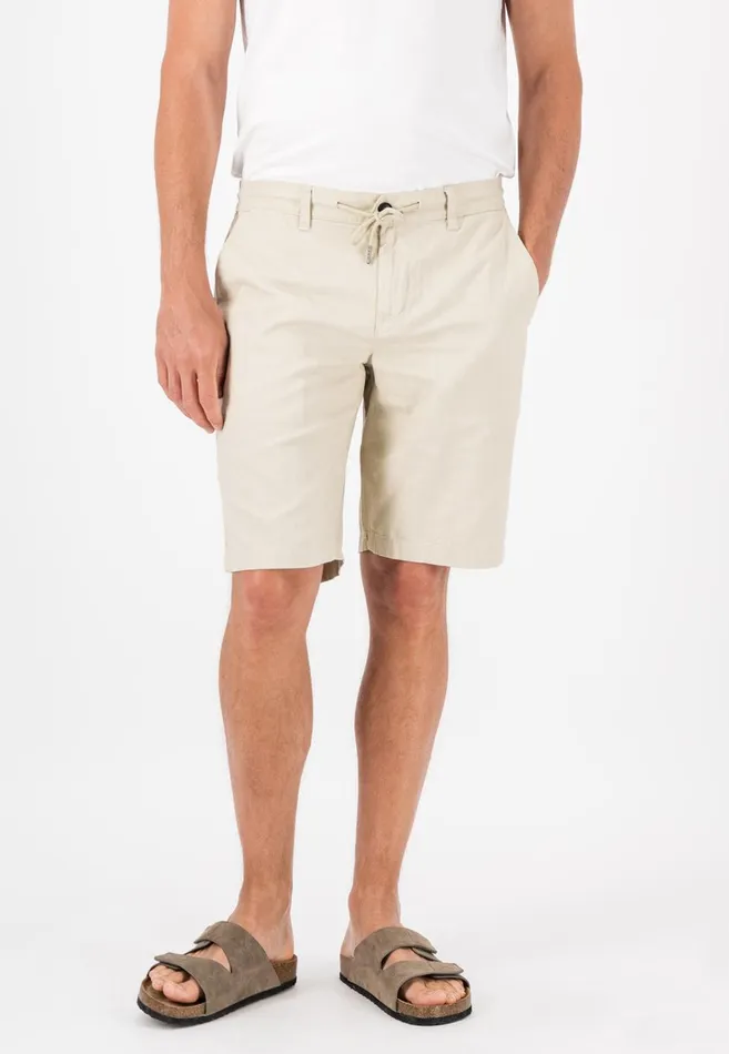 FYNCHHATTON Subtle Bermuda From Linen Mix Dark Navystonedusty Olive Men Shorts FYNCHHATTON Subtle Bermuda From Linen Mix Dark Navystonedusty Olive Men Shorts