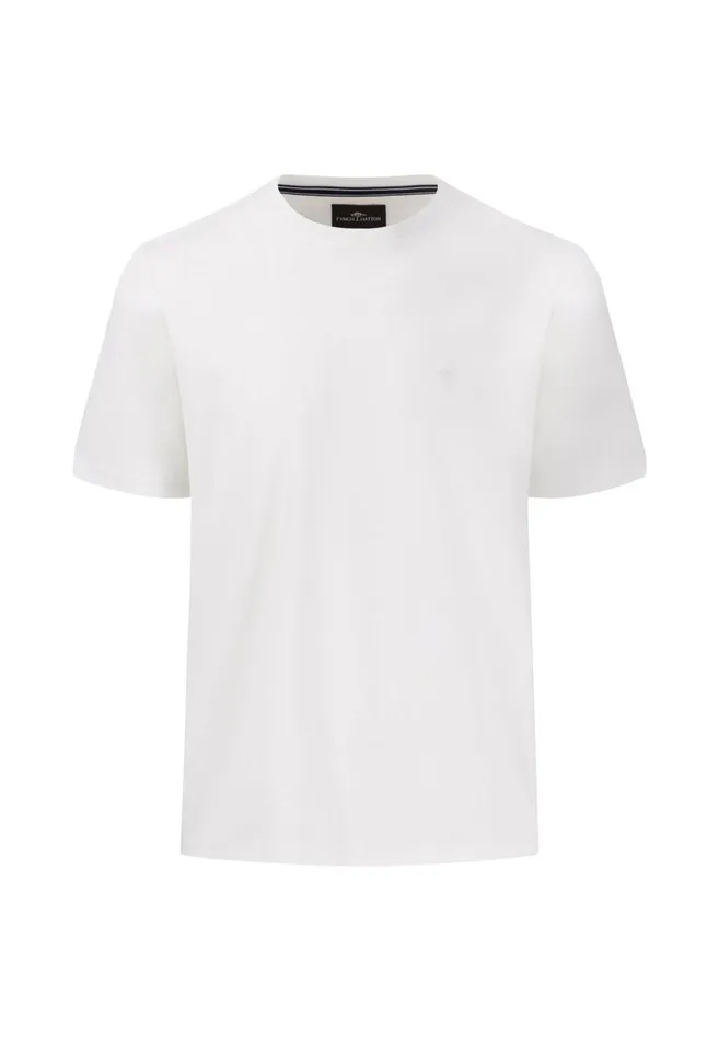 FYNCHHATTON Tshirt Made Of 100 Cotton Navywhiteasphaltblack Men Tshirts