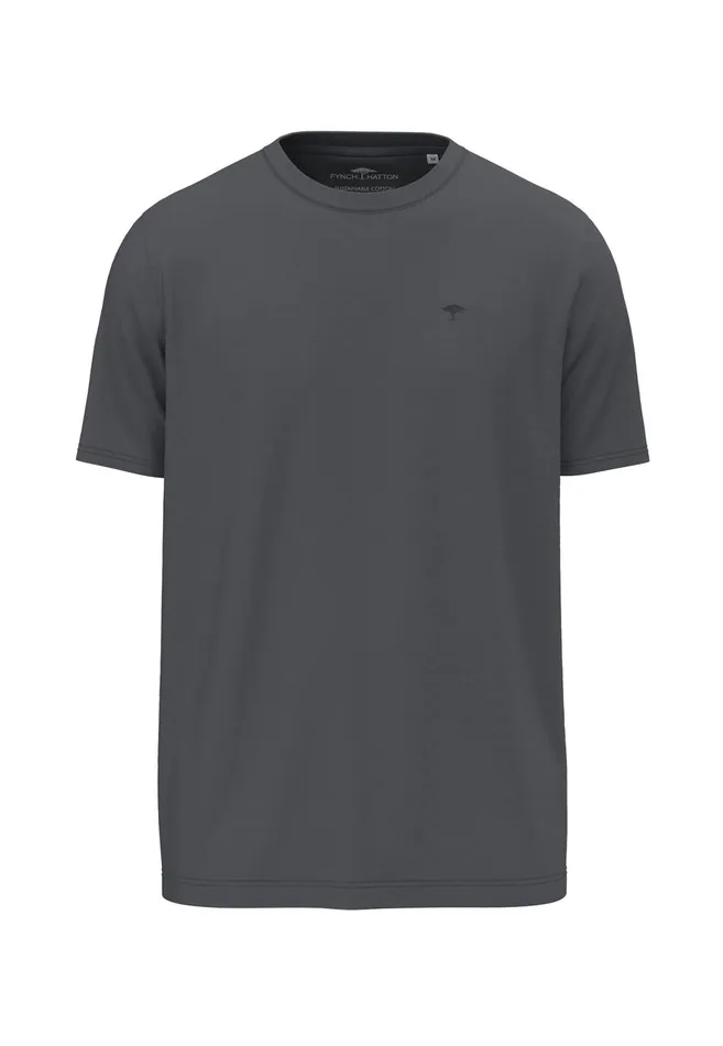 FYNCHHATTON Tshirt Made Of 100 Cotton Navywhiteasphaltblack Men Tshirts