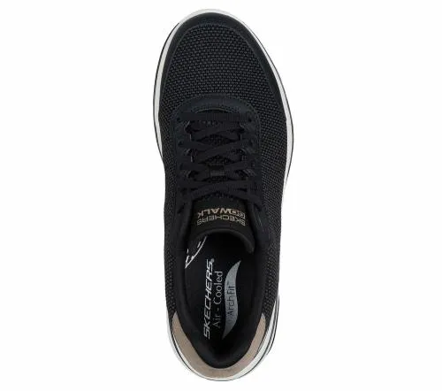 GO WALK Arch Fit 20 8211 Umi Black Men SKECHERS SlipOn