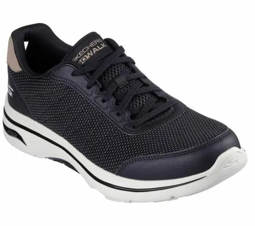 GO WALK Arch Fit 20 8211 Umi Black Men SKECHERS SlipOn