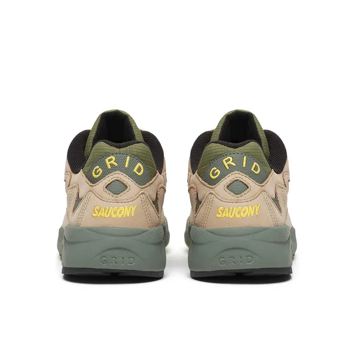 Grid Shadow 2 Premium Avocado Beige Lifestyle Saucony MenWomen