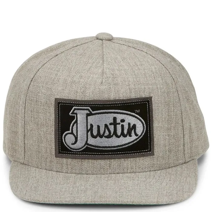 Hats and Caps Men Justin Boots Claybank Cap Light Grey 040grey041