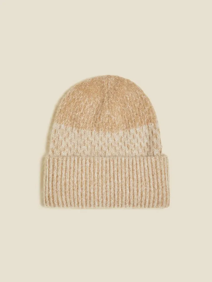 Hats WomenMen Holzweiler Tine Knit Beanie Sand Mix