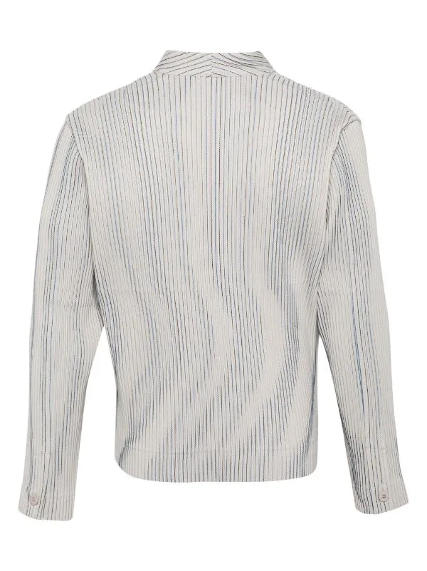 Henrik Vibskov Boutique AW23 Button Up Cardigan 8211 GreyBlackBlue Men Tops