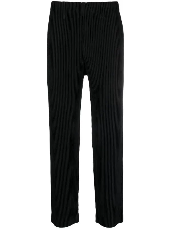 Henrik Vibskov Boutique AW23 Drop 2 Straight Fit Pants 8211 Black Men Pants