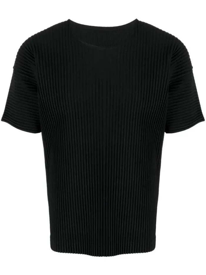 Henrik Vibskov Boutique AW23 Pleated Short Sleeve Shirt 8211 Black Men Shirts Henrik Vibskov Boutique AW23 Pleated Short Sleeve Shirt 8211 Black Men Shirts