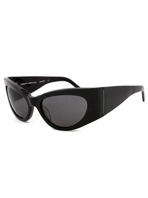 Henrik Vibskov Boutique Bank 8211 BlackGrey Men Sunglasses