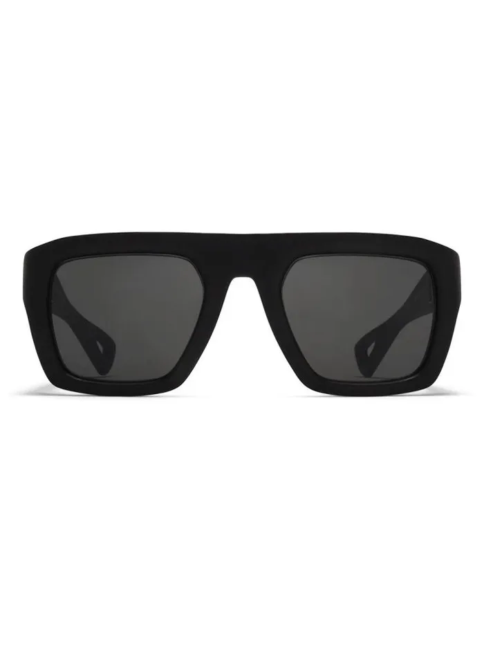 Henrik Vibskov Boutique BEACH 8211 Pitch BlackDark Grey Men Sunglasses