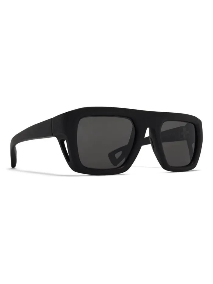 Henrik Vibskov Boutique BEACH 8211 Pitch BlackDark Grey Men Sunglasses