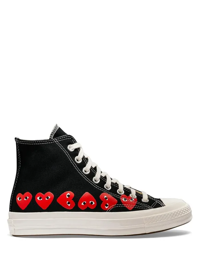 Henrik Vibskov Boutique Converse High 039Chuck Taylor039 Sneakers Multi Heart 8211 Black Men Sneakers Henrik Vibskov Boutique Converse High 039Chuck Taylor039 Sneakers Multi Heart 8211 Black Men Sneakers