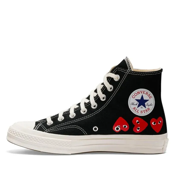 Henrik Vibskov Boutique Converse High 039Chuck Taylor039 Sneakers Multi Heart 8211 Black Men Sneakers