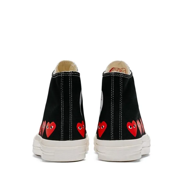 Henrik Vibskov Boutique Converse High 039Chuck Taylor039 Sneakers Multi Heart 8211 Black Men Sneakers