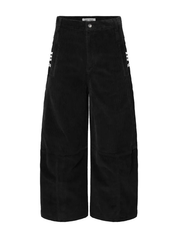 Henrik Vibskov Boutique Dusk Corduroy Pants 8211 Black Women Pants
