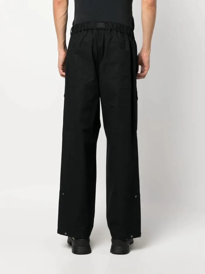Henrik Vibskov Boutique Graphic Workwear Pants 8211 Black Men Pants