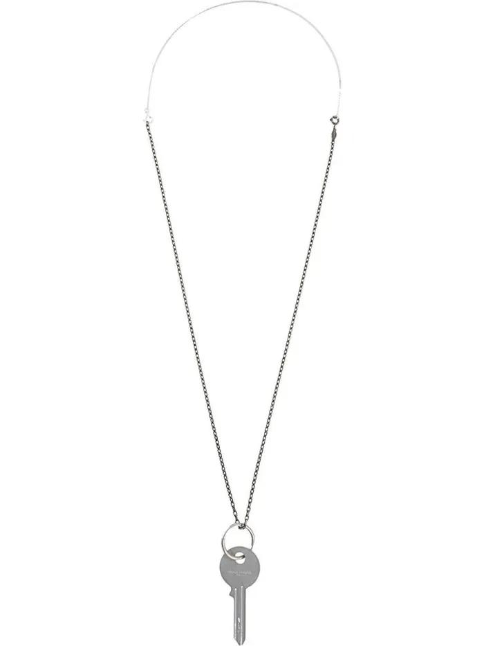 Henrik Vibskov Boutique Key Necklace 8211 Silver Men Necklaces