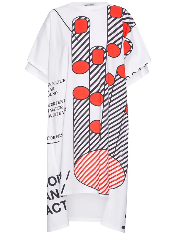 Henrik Vibskov Boutique Knuckle Long Tee 8211 Chopped Cannoli Women Tops