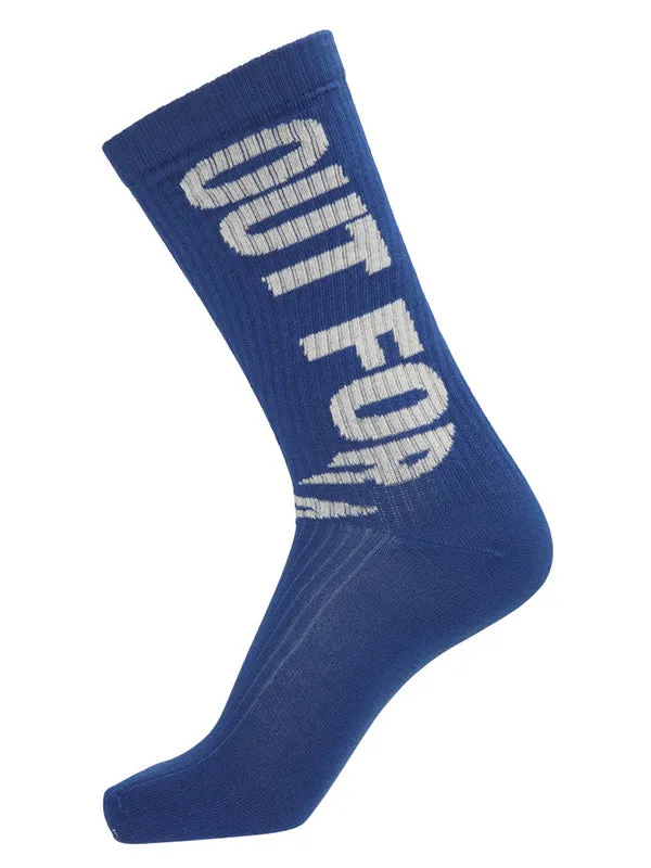 Henrik Vibskov Boutique Out For Delivery Socks Homme 8211 Blue OFD Off White Men Socks Henrik Vibskov Boutique Out For Delivery Socks Homme 8211 Blue OFD Off White Men Socks