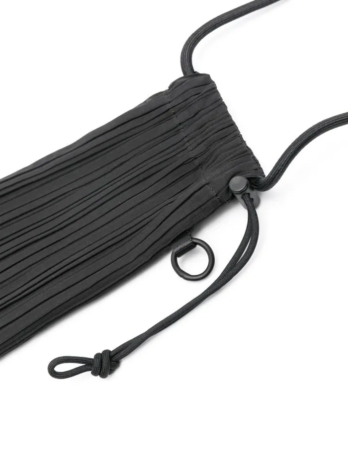 Henrik Vibskov Boutique Pleats Mini Pochette 8211 Black Women Shoulder Bags