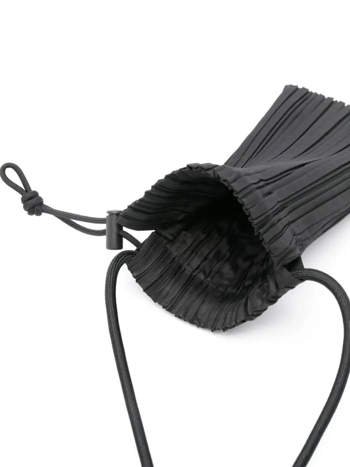 Henrik Vibskov Boutique Pleats Mini Pochette 8211 Black Women Shoulder Bags