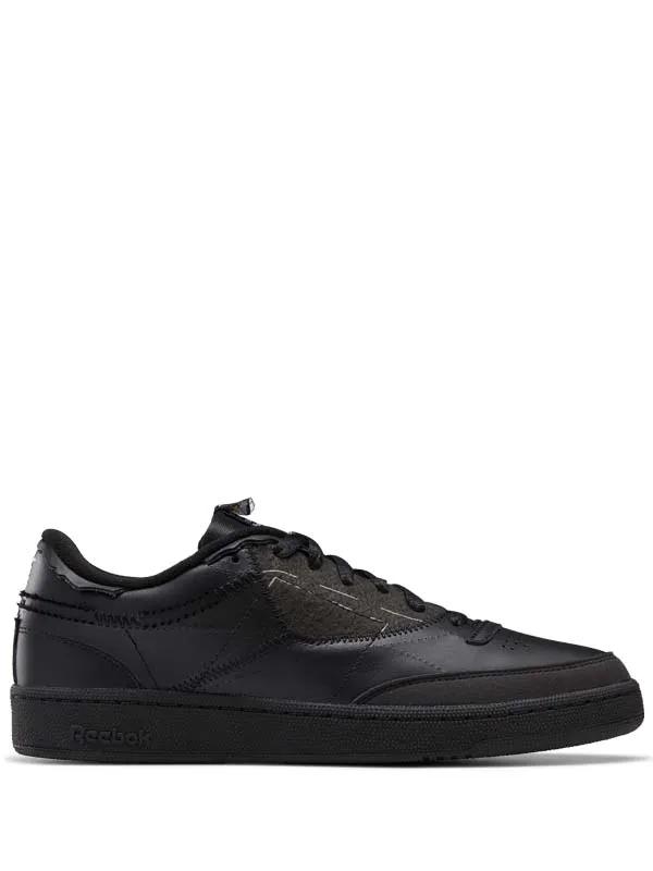 Henrik Vibskov Boutique Reebok Project 0 Club C Memory Of 8211 Black Men Sneakers Henrik Vibskov Boutique Reebok Project 0 Club C Memory Of 8211 Black Men Sneakers