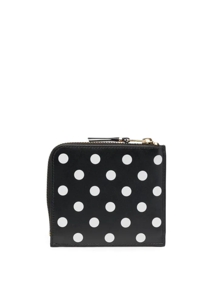 Henrik Vibskov Boutique SA3100PD Wallet 8211 Printed Polka Dot Black Men Wallets