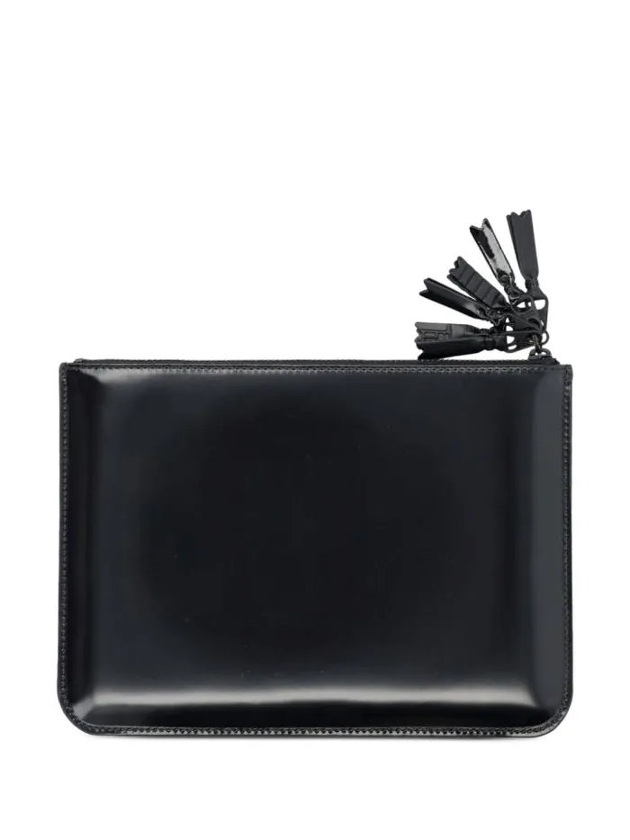Henrik Vibskov Boutique SA5100ZM Wallet 8211 Zipper Medley Black Men Wallets