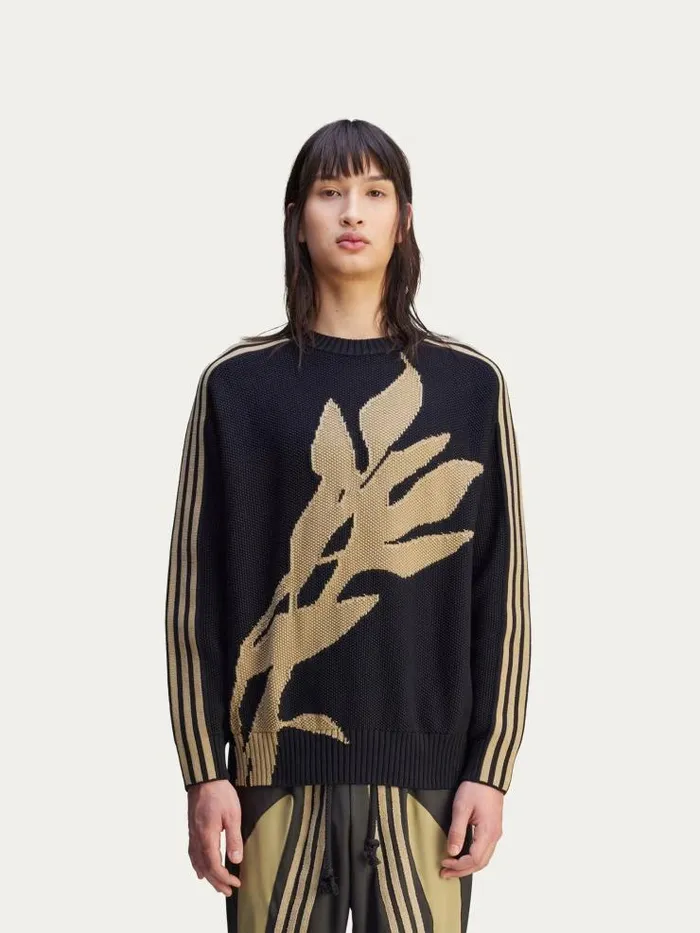 Henrik Vibskov Boutique SFTM Knit Crew Neck Sweatshirt 8211 Black Women Hoodies and Sweatshirts