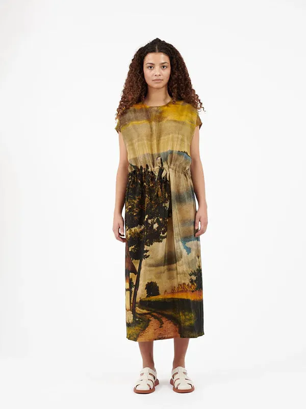 Henrik Vibskov Boutique Simple Dress 8211 Digital Printed Gots G Women Dresses