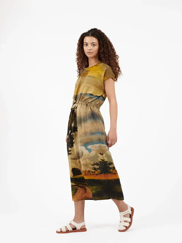 Henrik Vibskov Boutique Simple Dress 8211 Digital Printed Gots G Women Dresses
