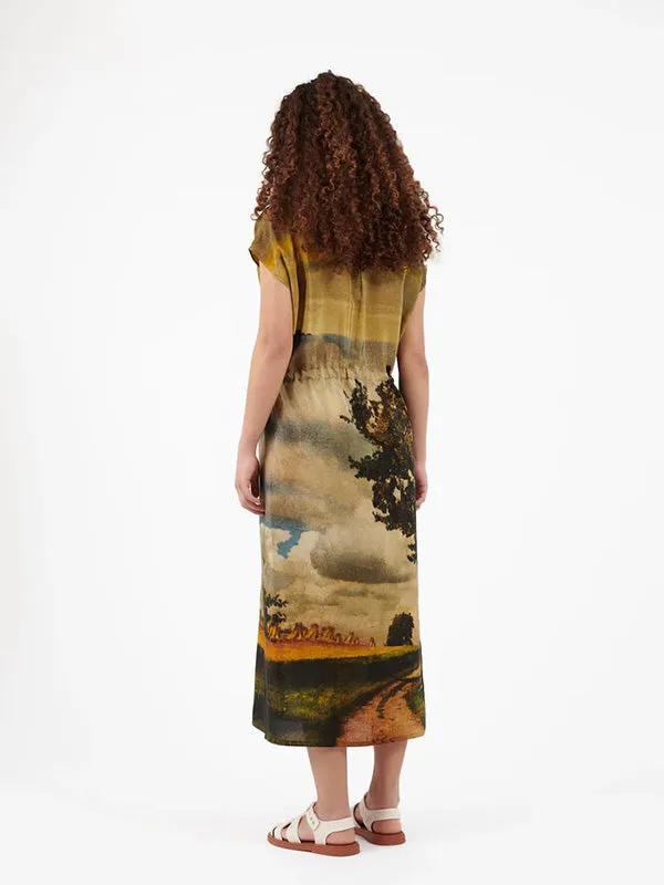 Henrik Vibskov Boutique Simple Dress 8211 Digital Printed Gots G Women Dresses
