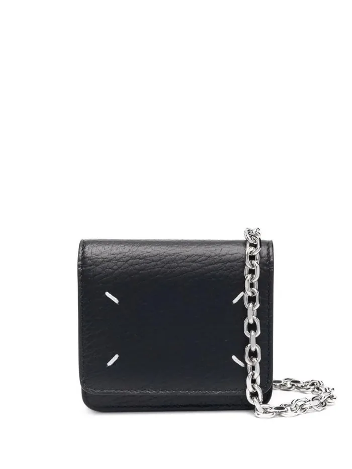 Henrik Vibskov Boutique Small Chain Wallet 8211 Black Women Wallets