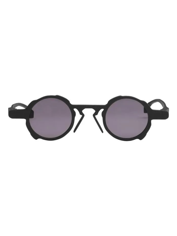 Henrik Vibskov Boutique Small Circle Glasses 8211 Black Women Sunglasses