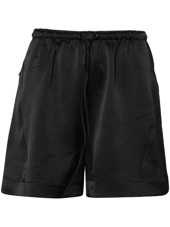 Henrik Vibskov Boutique Tech Seer Shorts 8211 Black Women Skirts and Shorts
