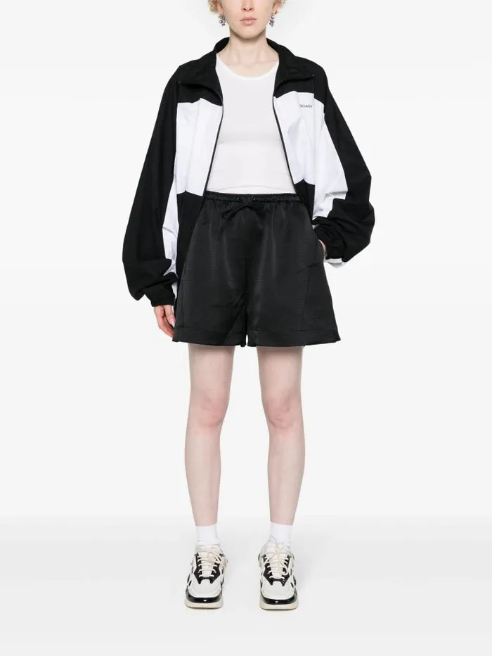 Henrik Vibskov Boutique Tech Seer Shorts 8211 Black Women Skirts and Shorts