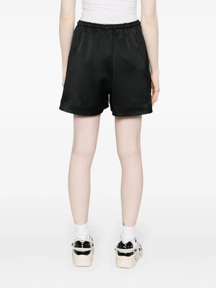 Henrik Vibskov Boutique Tech Seer Shorts 8211 Black Women Skirts and Shorts
