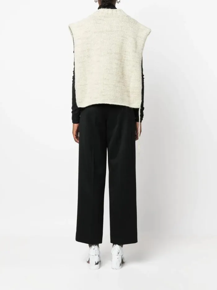Henrik Vibskov Boutique VNeck Stole 8211 Pistacchio Women Tops