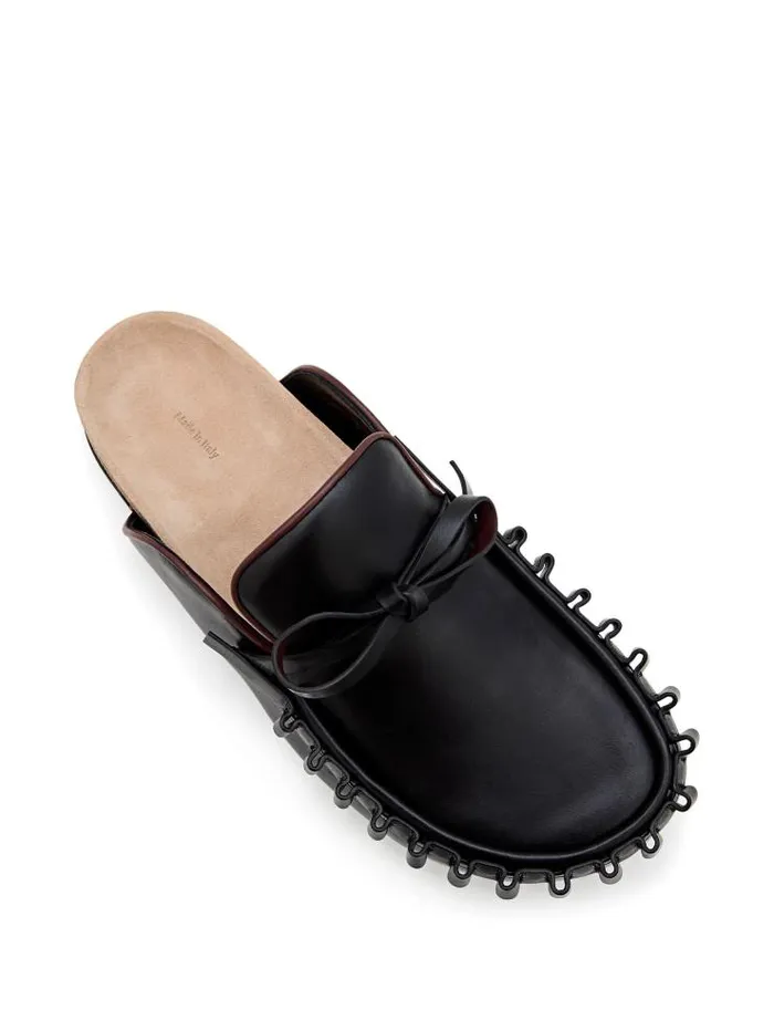 Henrik Vibskov Boutique Womens Ruffle Loafer 8211 Black Women Shoes
