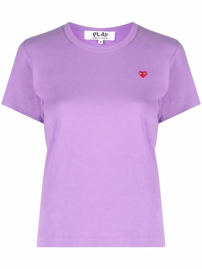 Henrik Vibskov Boutique Womens Short Sleeve T Shirt Small Red Heart 8211 Purple Women Tops Henrik Vibskov Boutique Womens Short Sleeve T Shirt Small Red Heart 8211 Purple Women Tops