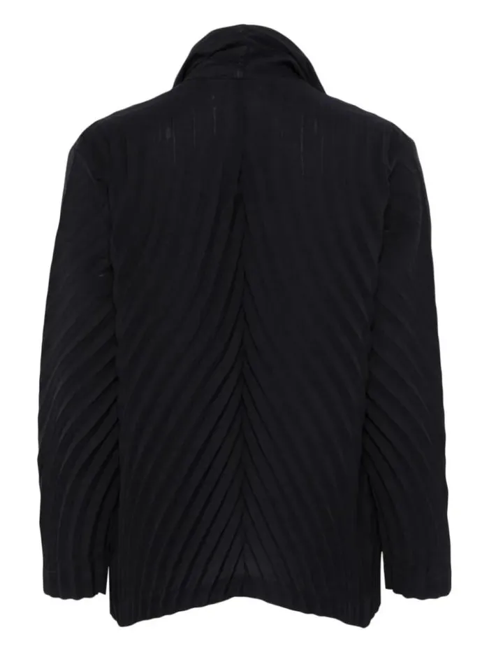 Henrik Vibskov Boutique Wrapped Pleats Jacket 8211 Dark Navy Women Jackets and Coats
