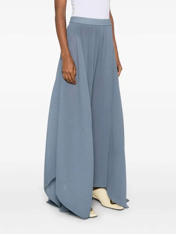 Henrik Vibskov Boutique Wrist Plisse Pants 8211 Stone Blue Women Pants