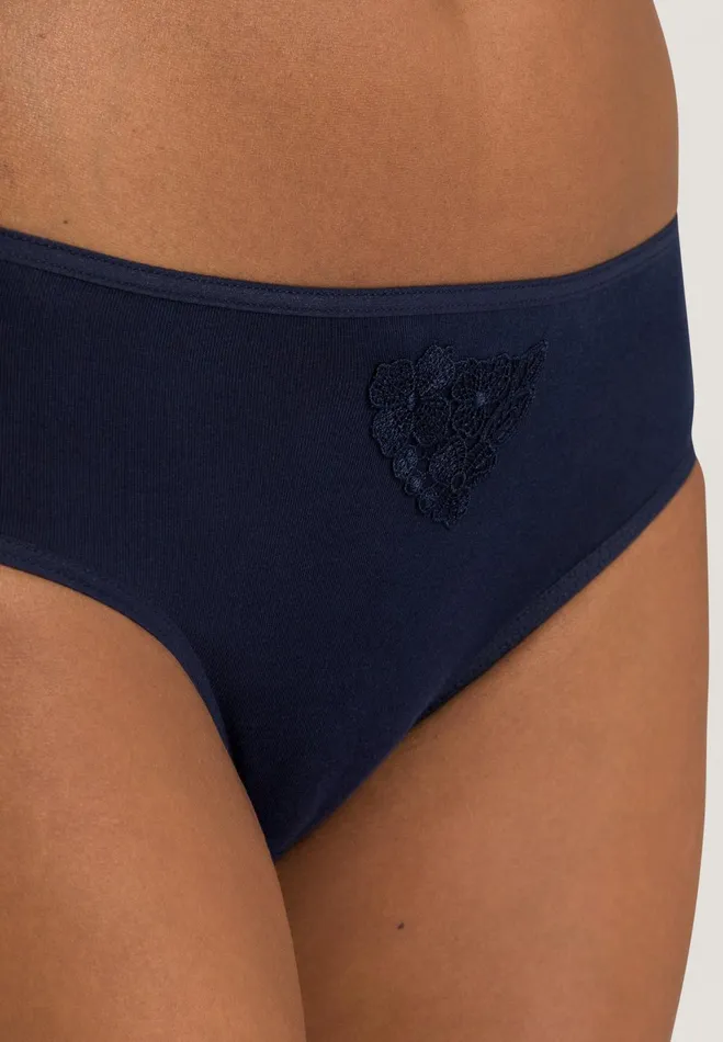 Hi Cut Brief Deep Navy Women HANRO High Cut Briefs