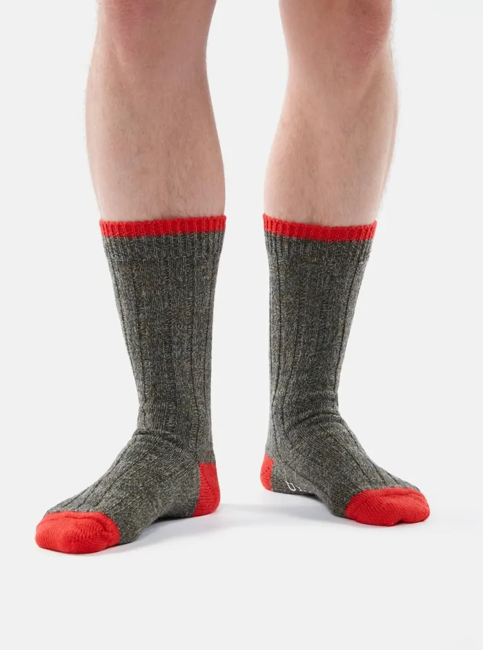Hike Sock In Derby Wool Men Universal Works Socks Hike Sock In Derby Wool Men Universal Works Socks