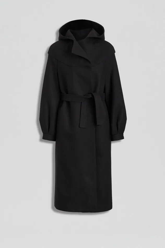 HOODED DUFFLE BLACK Women Coats Scanlan Theodore