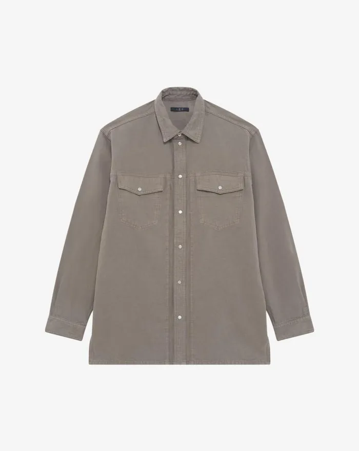 Jackets and Coats Men IRO KESMO DENIM OVERSHIRT