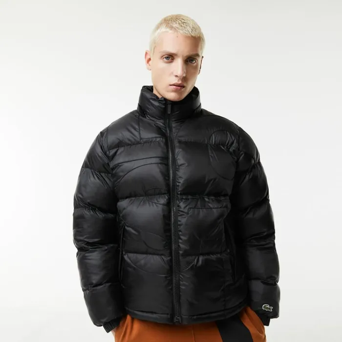 Jackets and Coats Men Lacoste Men039s Oversized Branded WaterRepellent Jacket Black C31 Jackets and Coats Men Lacoste Men039s Oversized Branded WaterRepellent Jacket Black C31