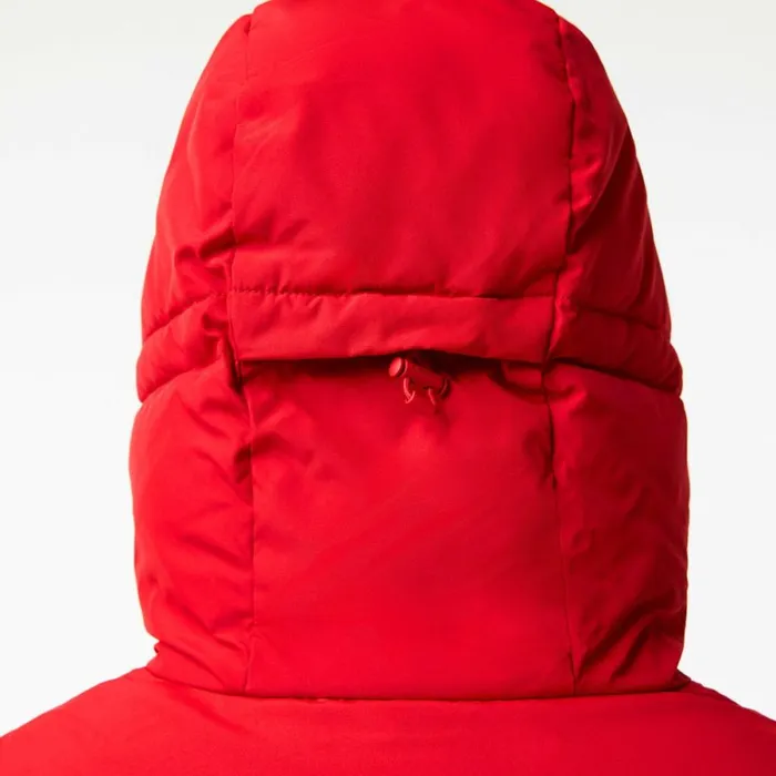 Jackets and Coats Men Lacoste Men039s WaterRepellent Puffer Jacket Red 240