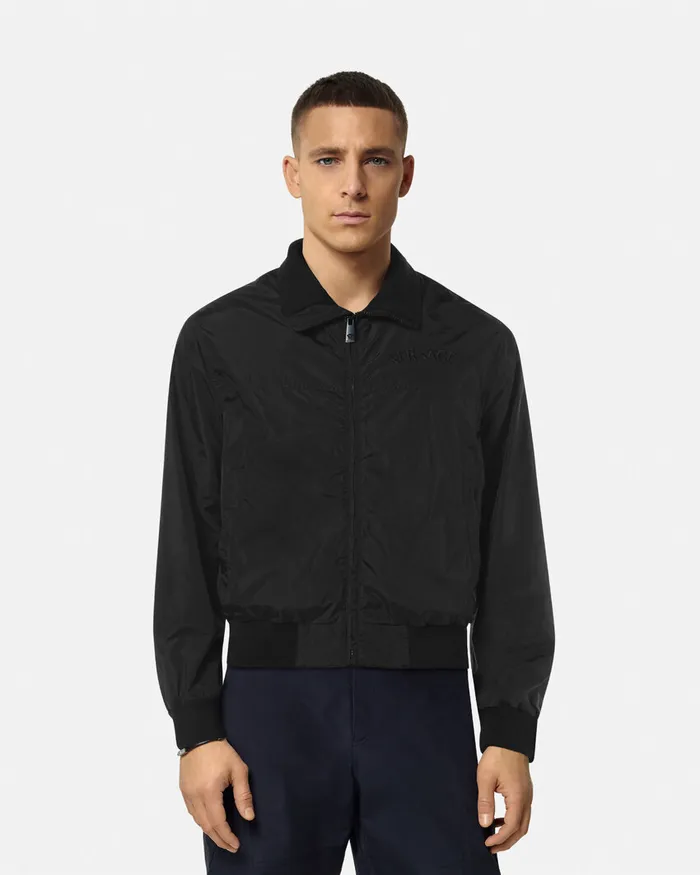 Jackets and Coats Men Versace Milano Stamp Blouson Jacket Black